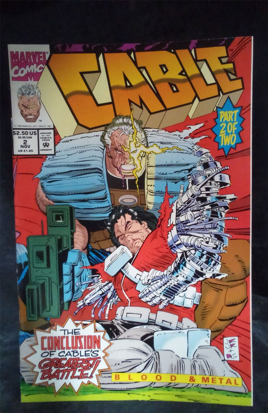 Cable #2 1992 Marvel Comics Comic Book