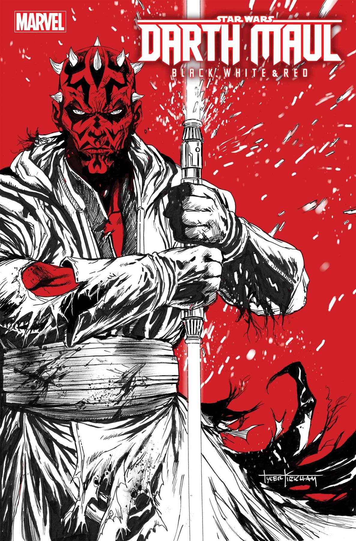 Star Wars Darth Maul Black White Red #2 () Marvel Prh Comic Book 2024