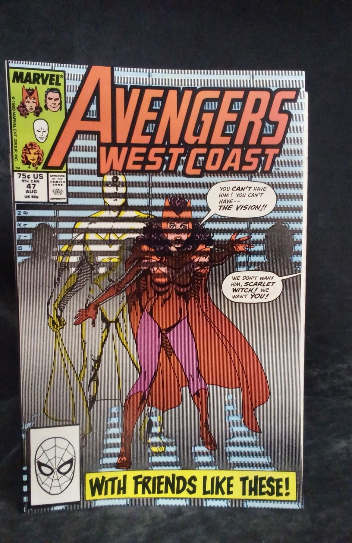 Avengers West Coast #47 1989 Marvel Comics Comic Book