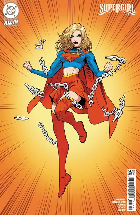 Supergirl #5 Cvr F Dan Mora Corner Box Card Stock Var DC Comics Comic Book