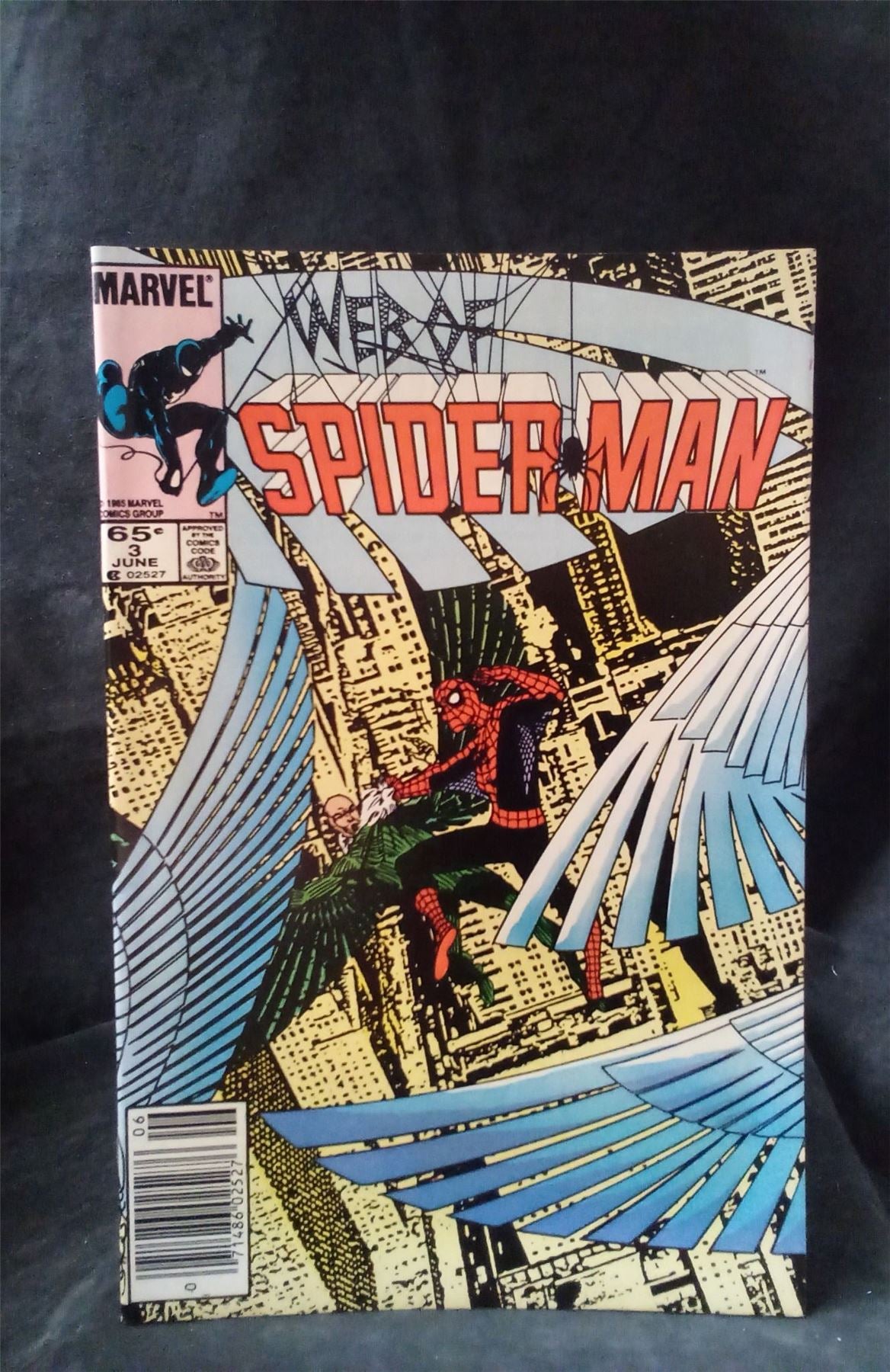 Web of Spider-Man #3 1985 Marvel Comics Comic Book