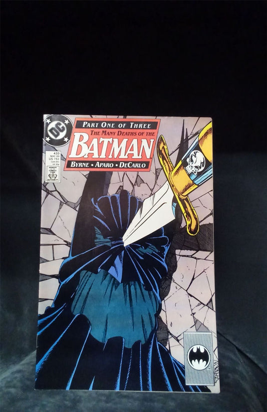 Batman #433 Newsstand Edition 1989 DC Comics Comic Book