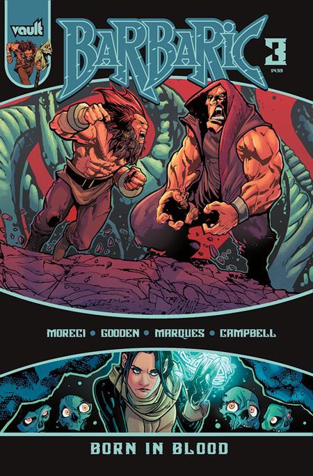 Barbaric Born In Blood #3 (of 3) Cvr A Nathan Gooden (mr) Vault Comics Comic Book