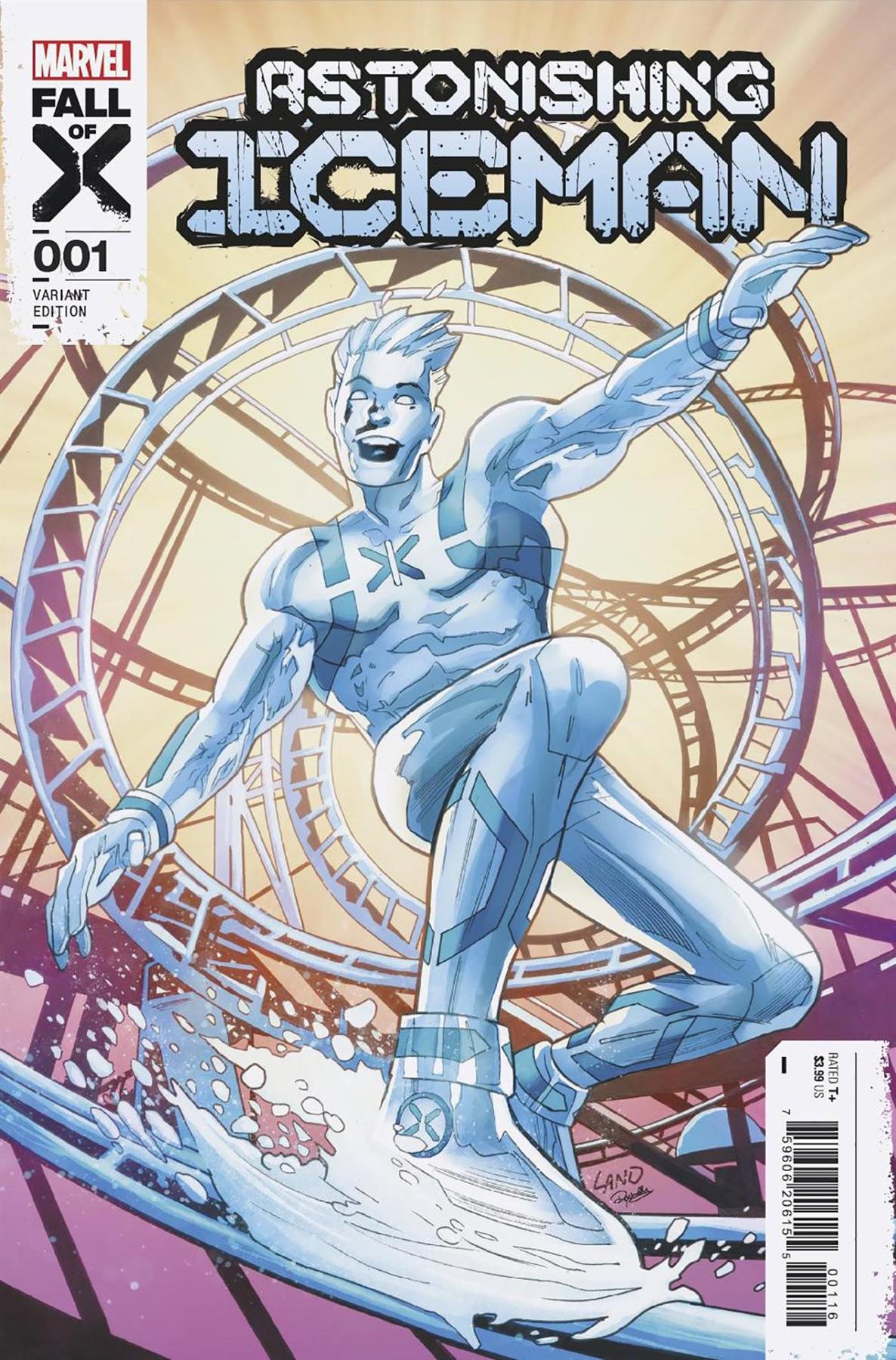 Astonishing Iceman #1 Edge Var (Edge Var) Marvel Prh Comic Book 2023