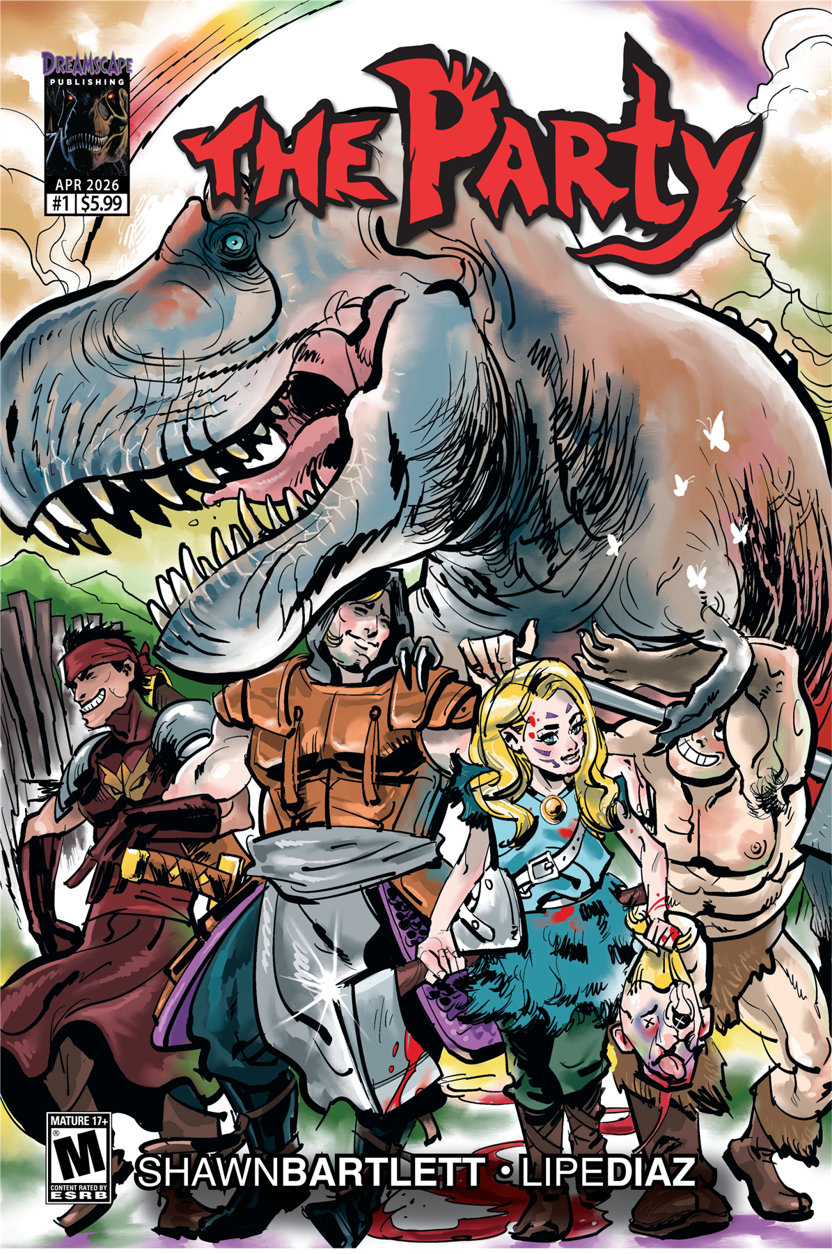 The Party #1 Cover B Dreamscape Publishing Comic Book