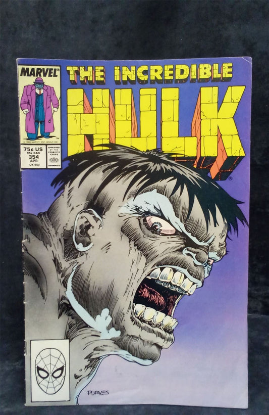 The Incredible Hulk #354 1989 Marvel Comics Comic Book