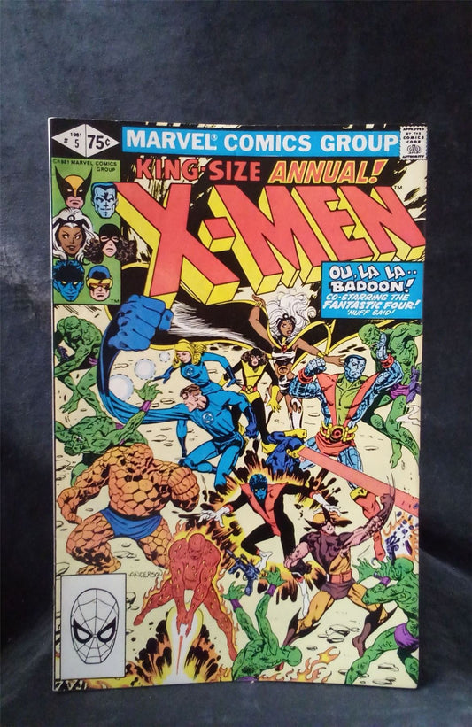 X-Men Annual #5 1981 Marvel Comics Comic Book