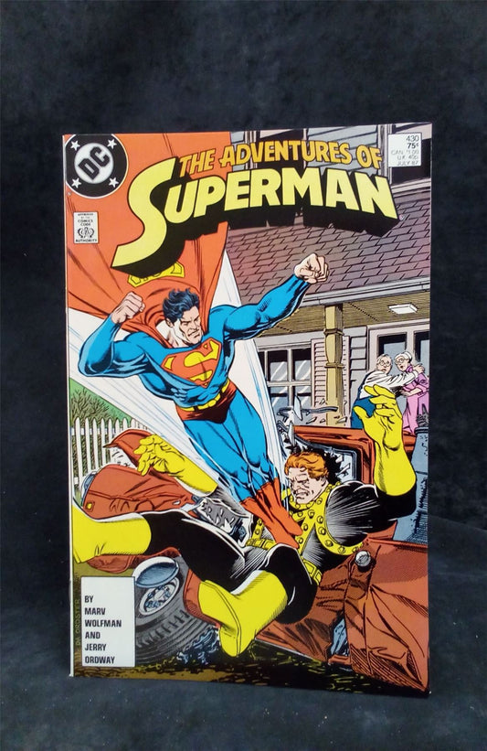 Adventures of Superman #430 1987 DC Comics Comic Book