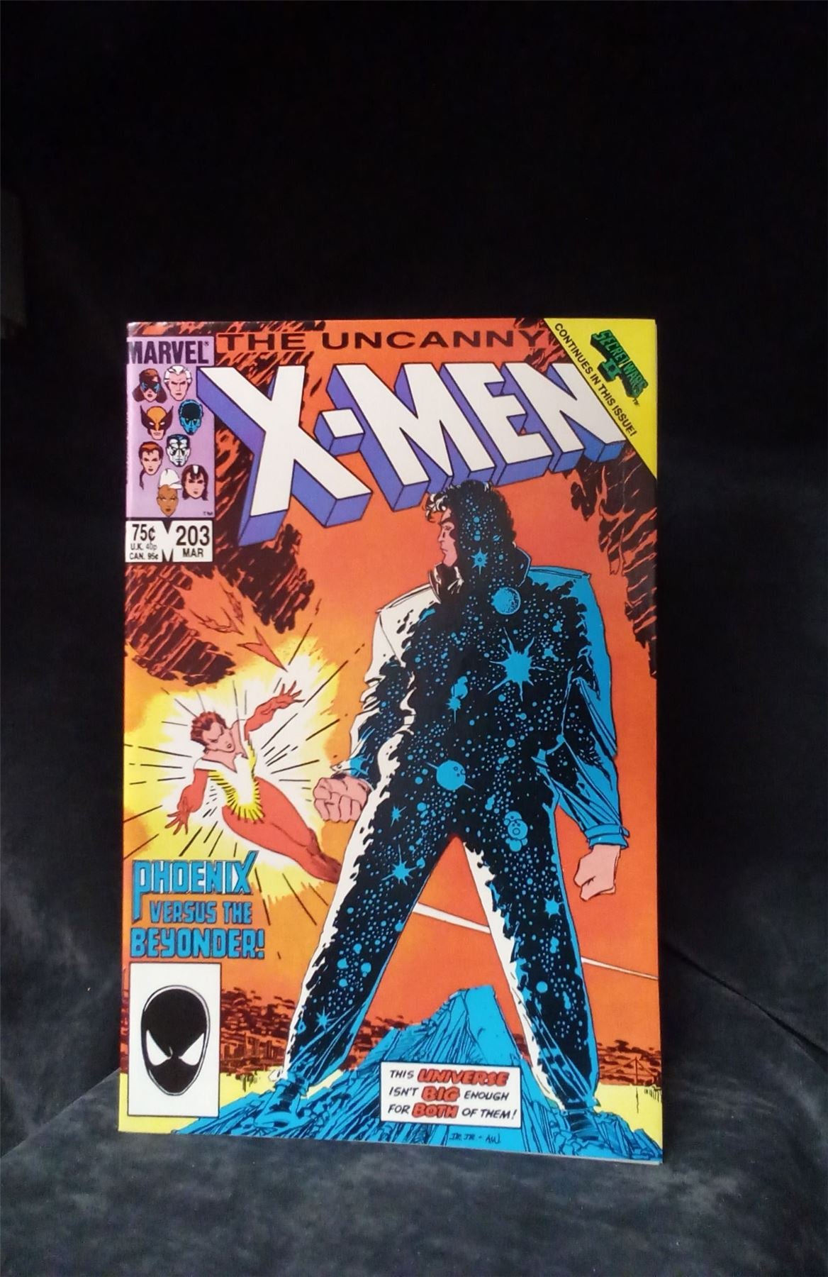 The Uncanny X-Men #203 1986 Marvel Comics Comic Book