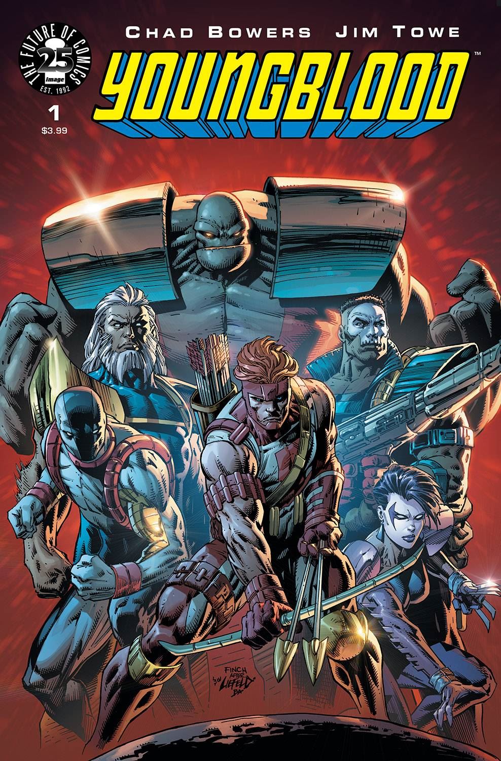 Youngblood #1 (Cvr C Finch) Image Comics Comic Book