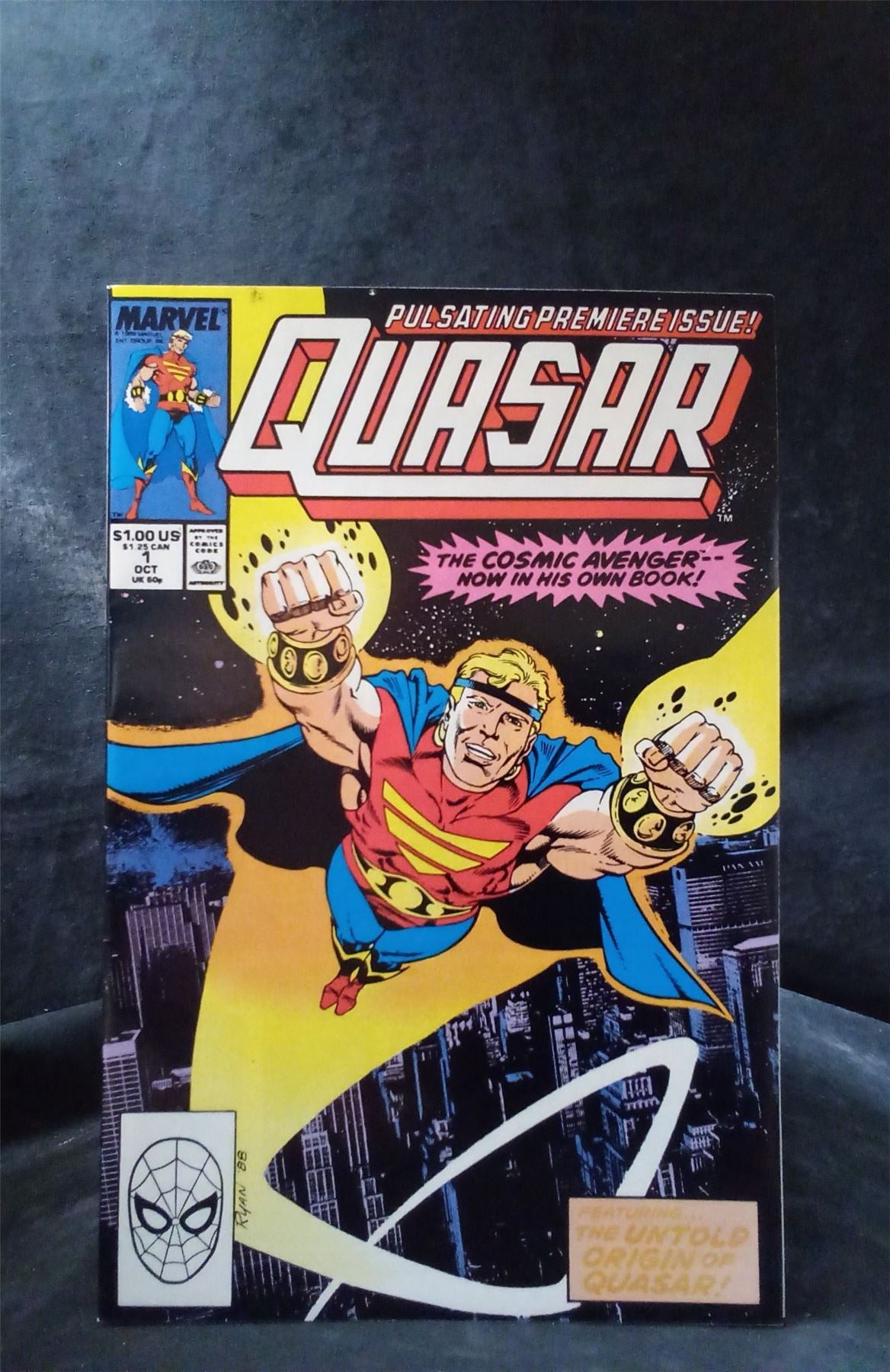 Quasar #1 1989 Marvel Comics Comic Book