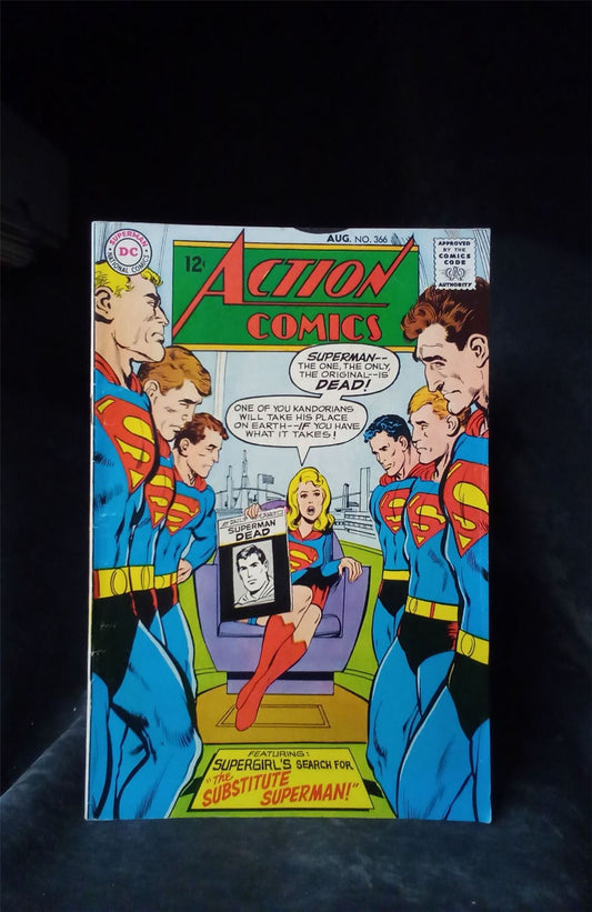 Action Comics #366 1968 DC Comics Comic Book