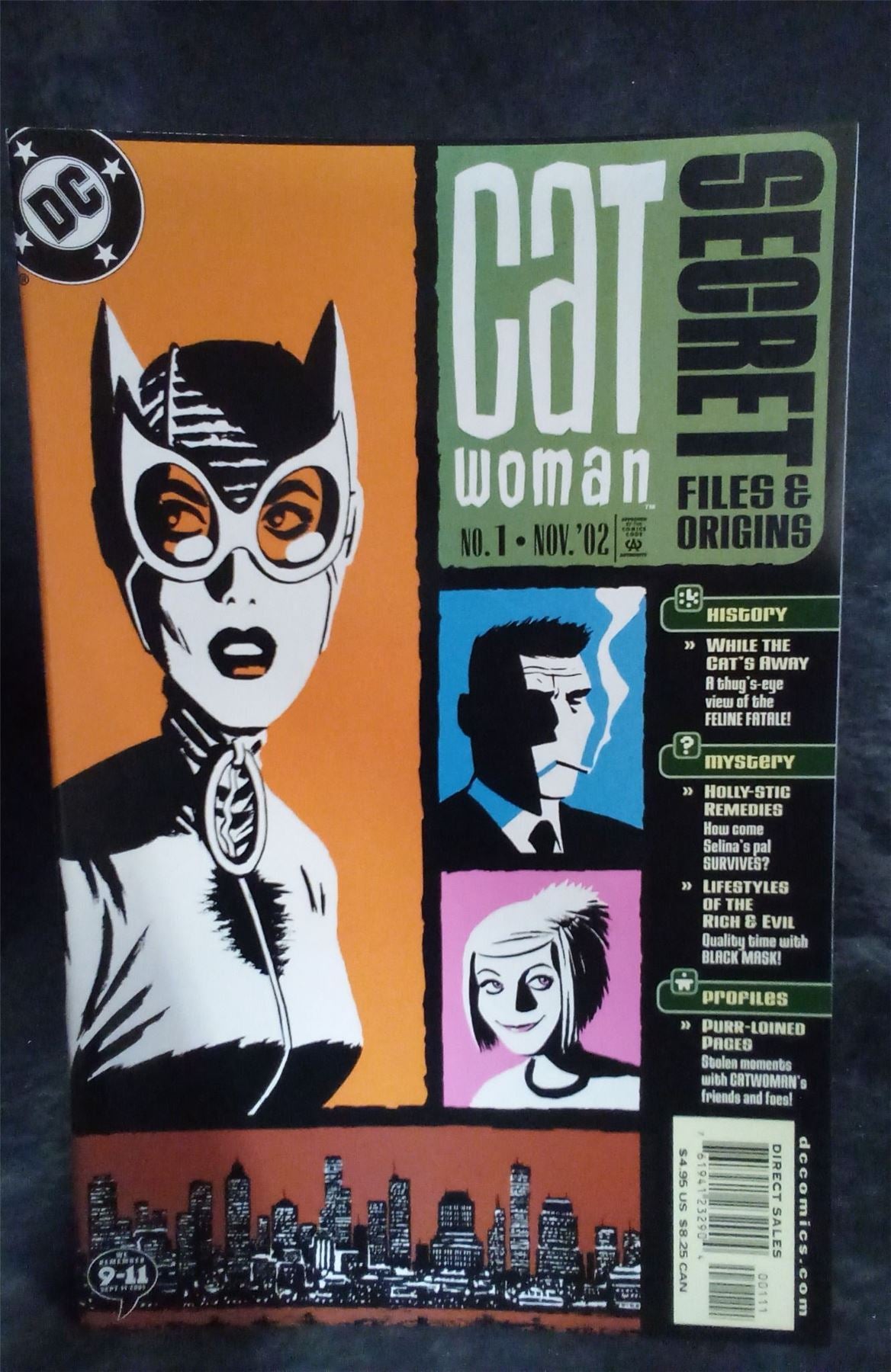 Catwoman Secret Files And Origins #1 2002 DC Comics Comic Book