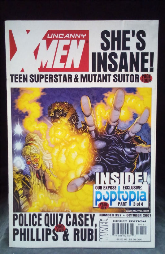 The Uncanny X-Men #397 2001 Marvel Comics Comic Book