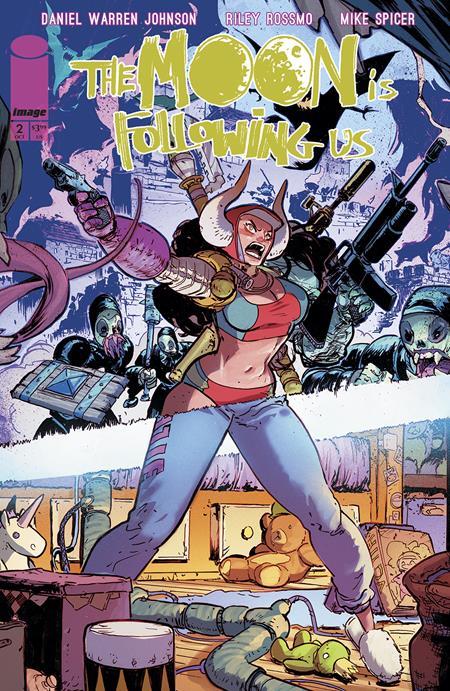 The Moon Is Following Us #2 (of 10) Cvr A Riley Rossmo & Mike Spicer Image Comics Comic Book