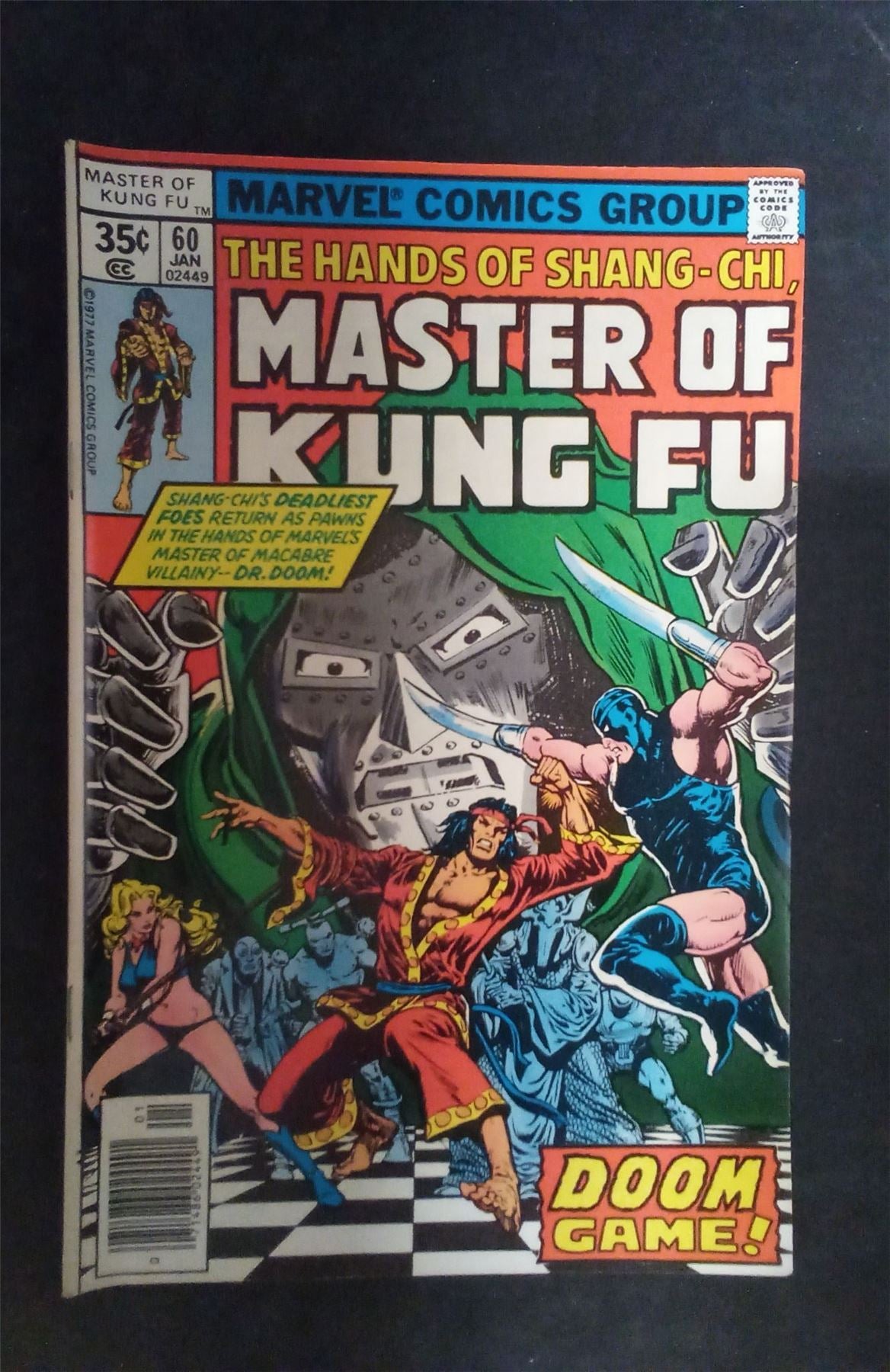 Master of Kung Fu #60 1978 marvel Comic Book