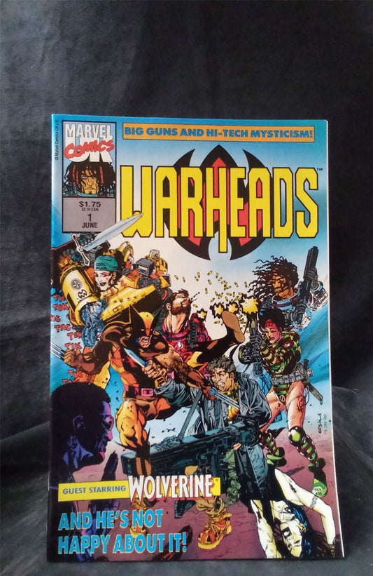 Warheads #1 1992 Marvel Comics Comic Book