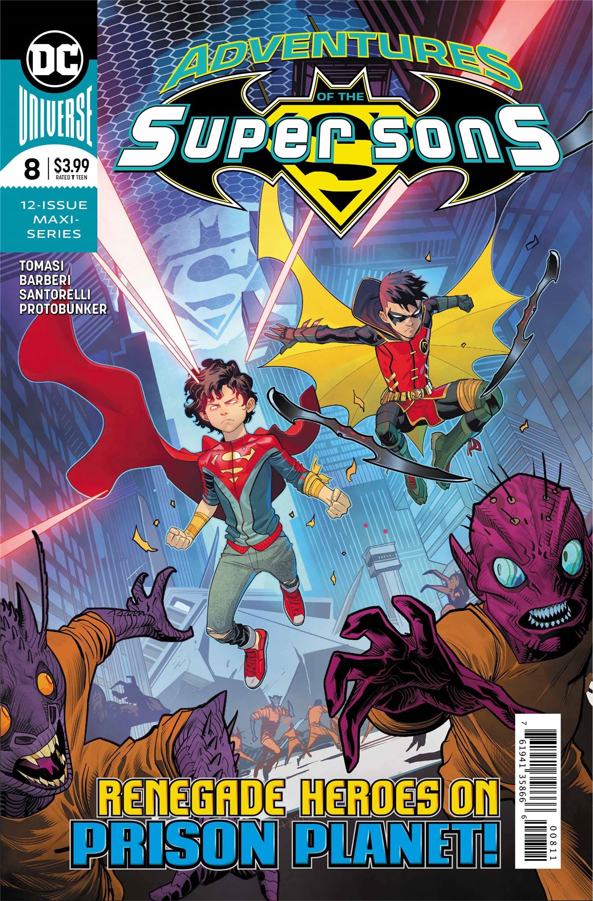 Adventures Of The Super Sons #8 DC Comics Comic Book
