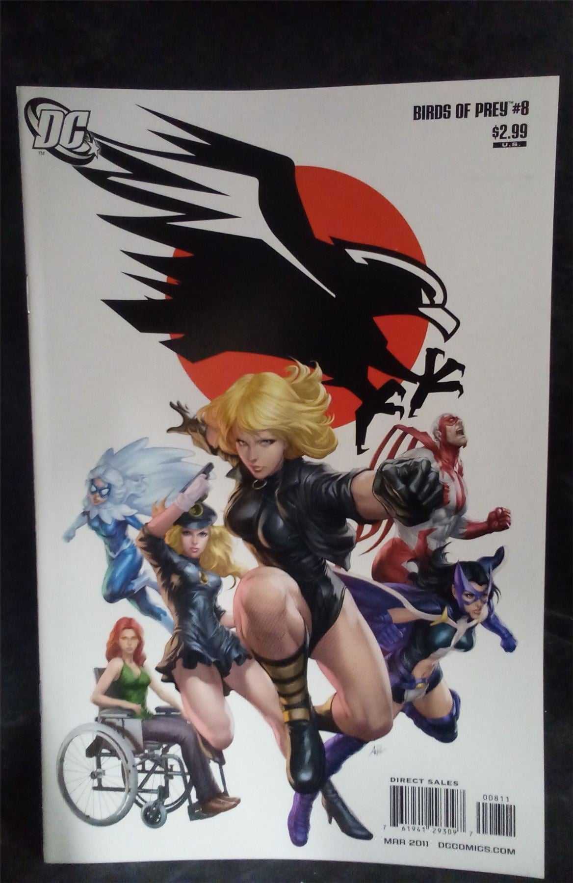 Birds of Prey #8 2011 DC Comics Comic Book