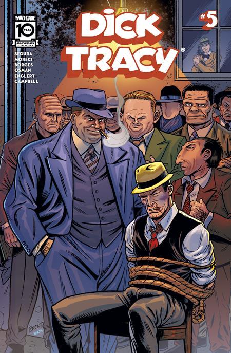 Dick Tracy #5 Cvr B Brent Schoonover Connecting Var Mad Cave Studios Comic Book