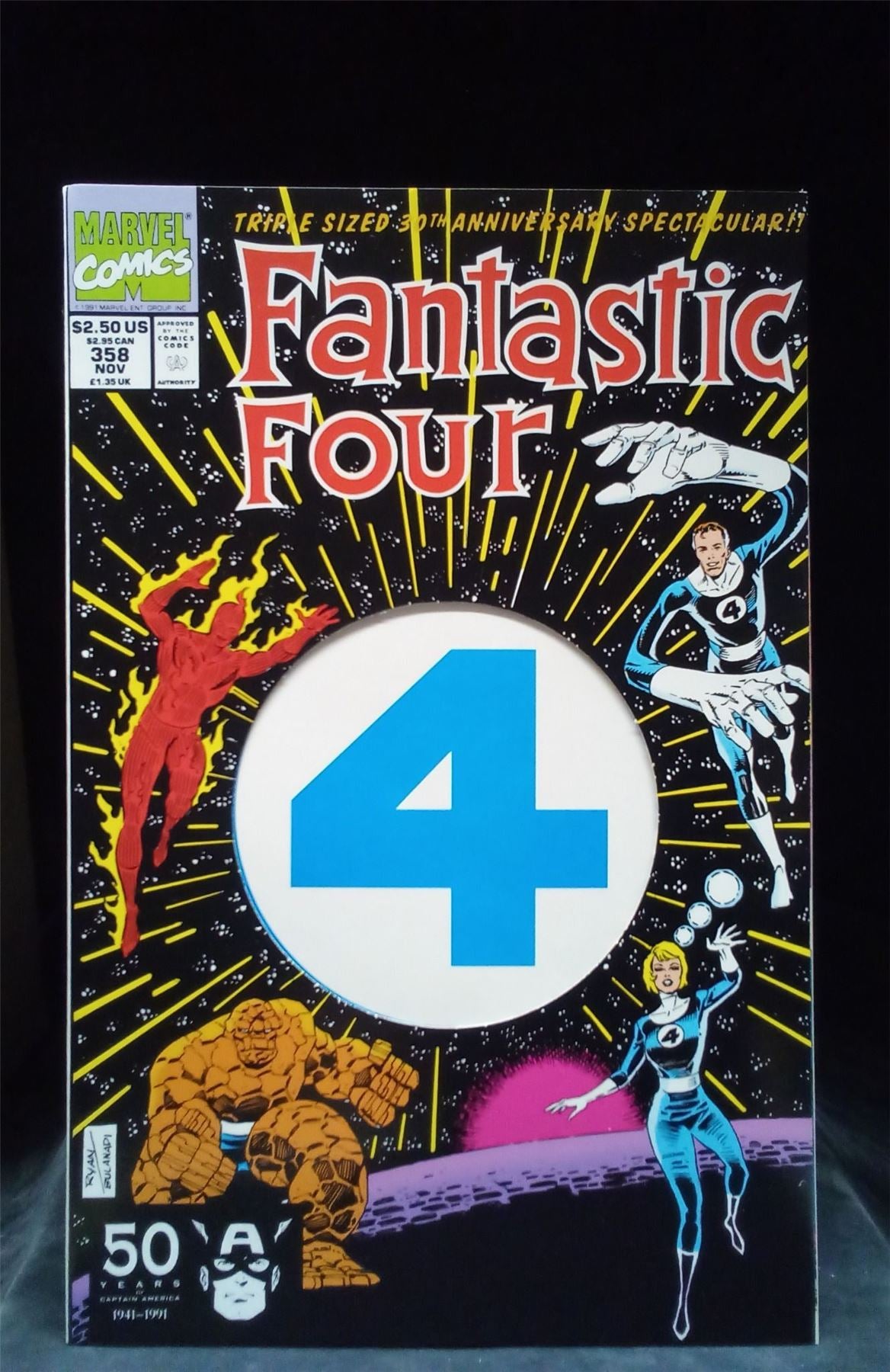 Fantastic Four #358 1991 Marvel Comics Comic Book