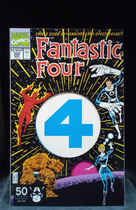 Fantastic Four #358 1991 Marvel Comics Comic Book