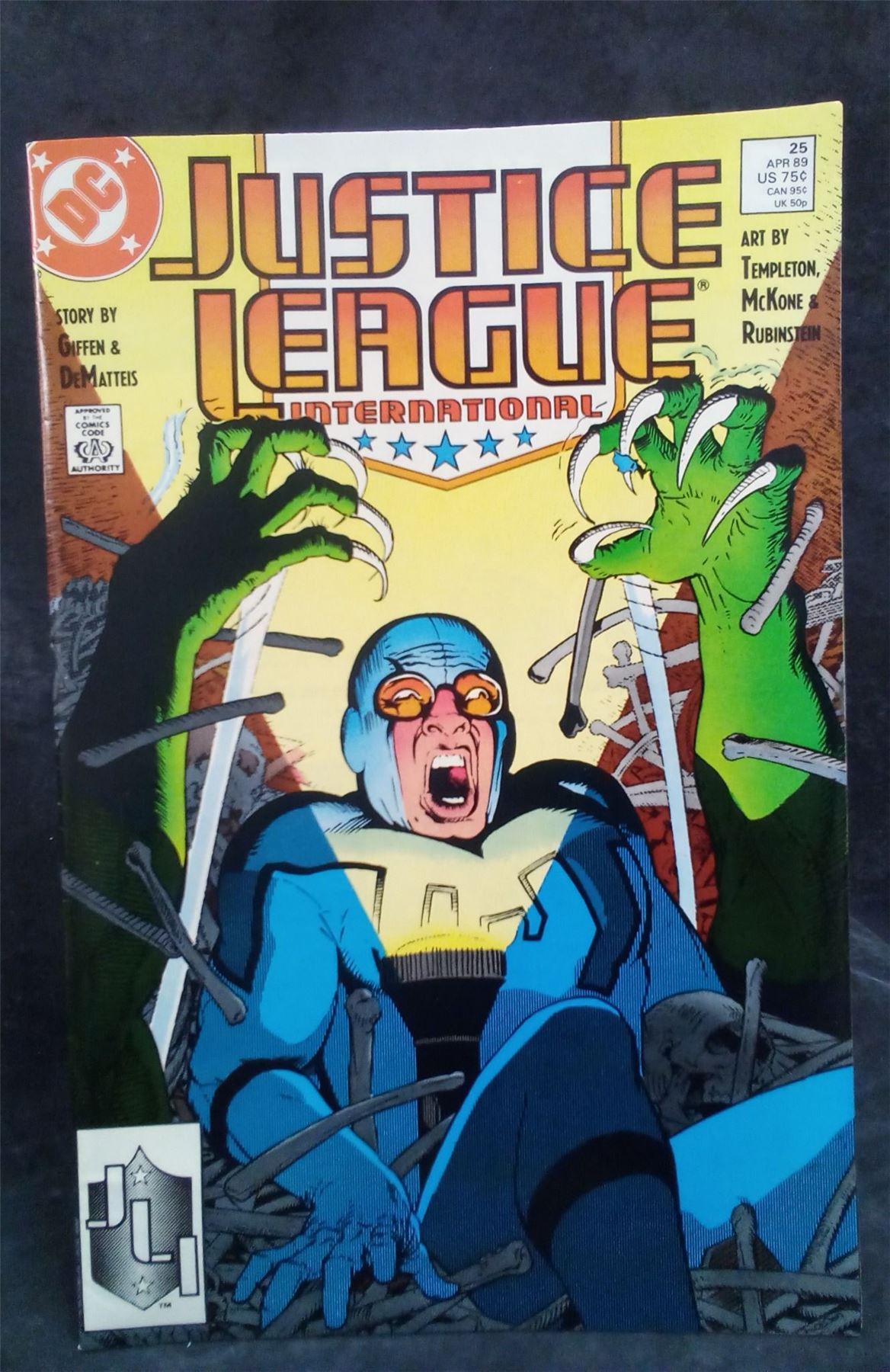 Justice League International #25 1989 DC Comics Comic Book
