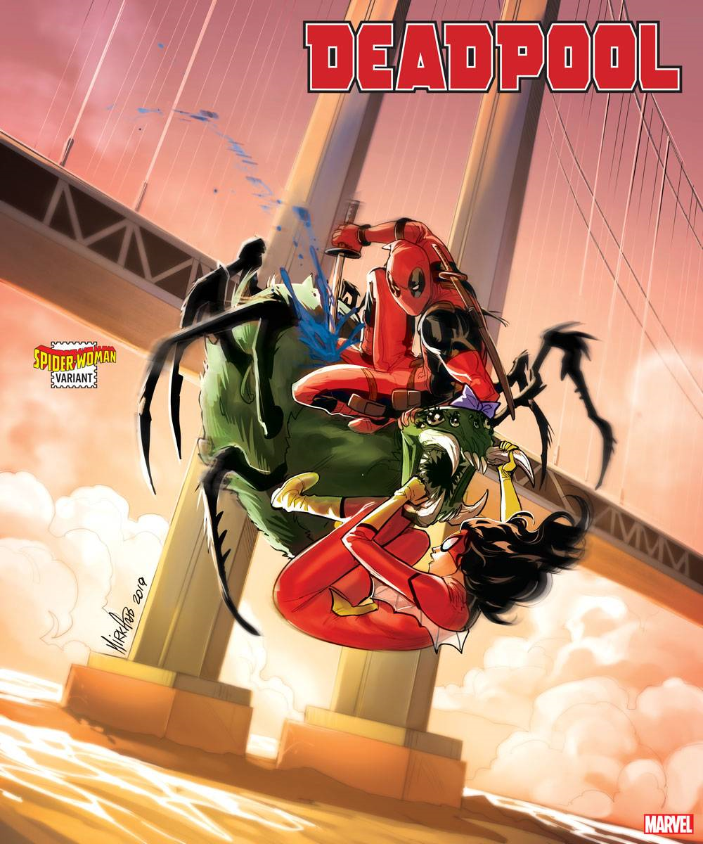 DEADPOOL #5 ANDOLFO SPIDER-WOMAN VAR Marvel Comics Comic Book
