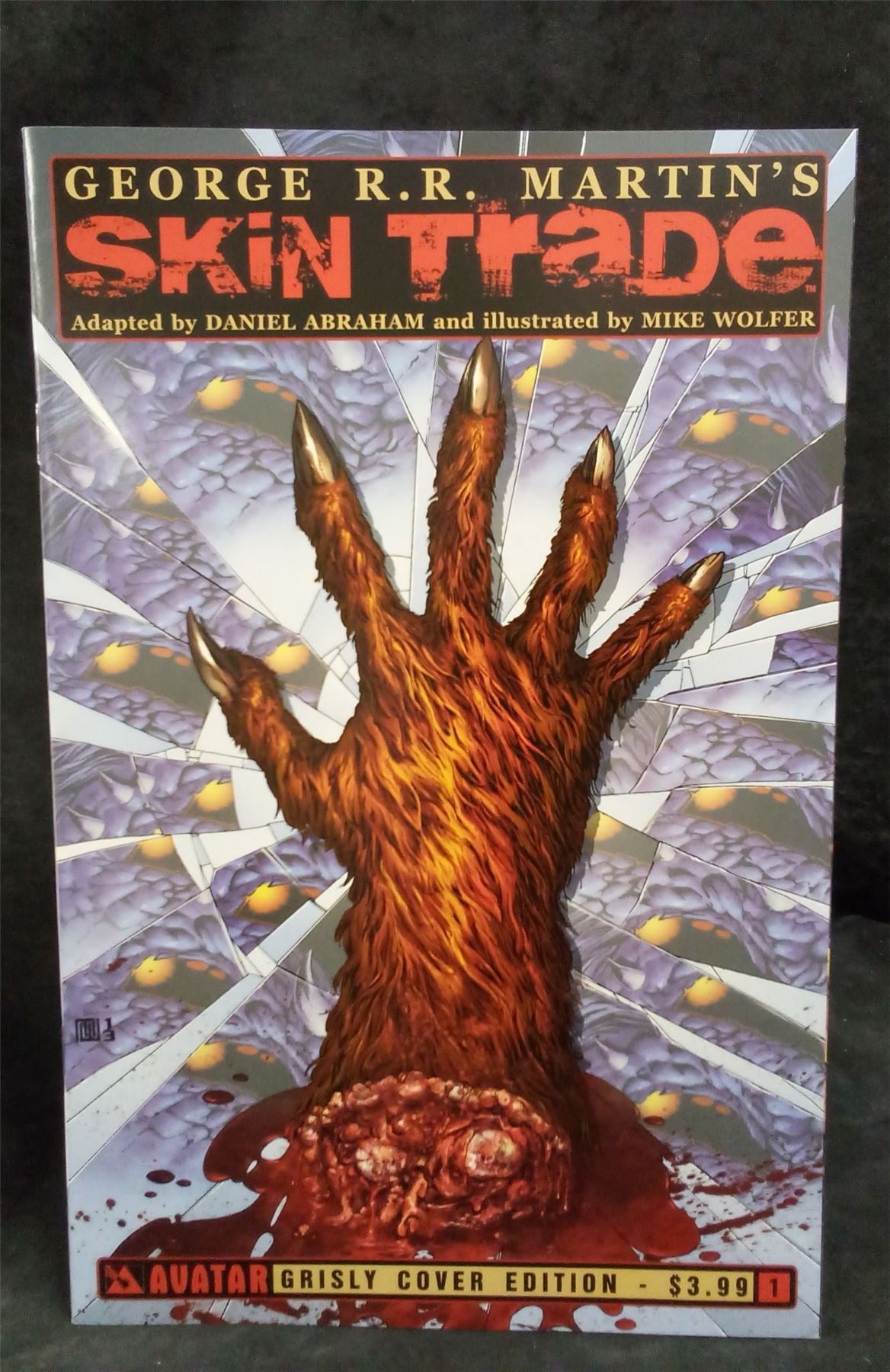 George R.R. Martin's Skin Trade #1 Grisly Cover 2013 avatar press Comic Book