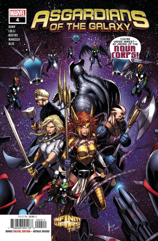 Asgardians Of The Galaxy #4 Marvel Comics Comic Book