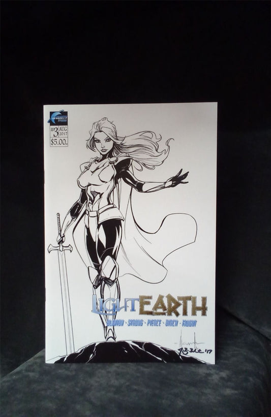 Light Earth #3 Cover L *signed* 2017  Comic Book