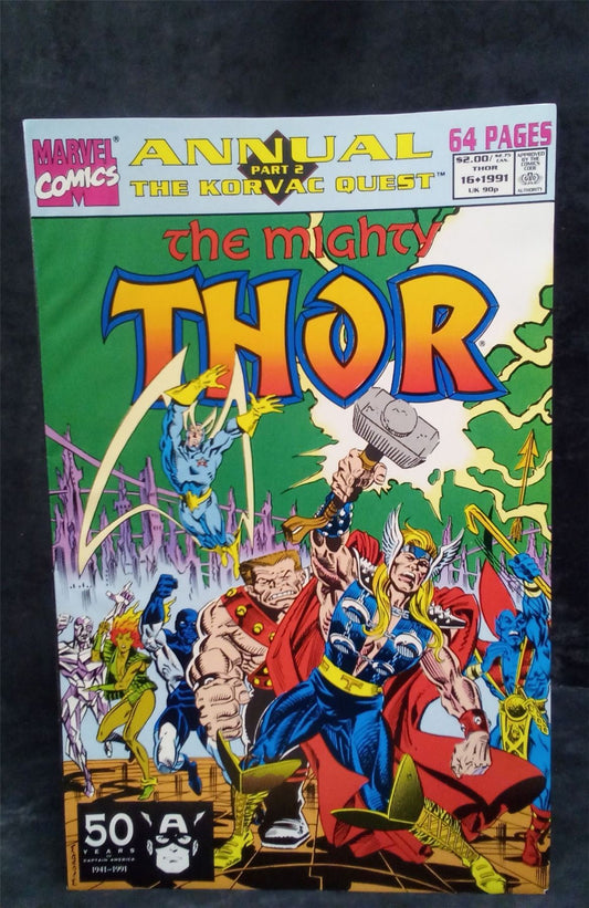 The Mighty Thor Annual #16 1991 Marvel Comics Comic Book
