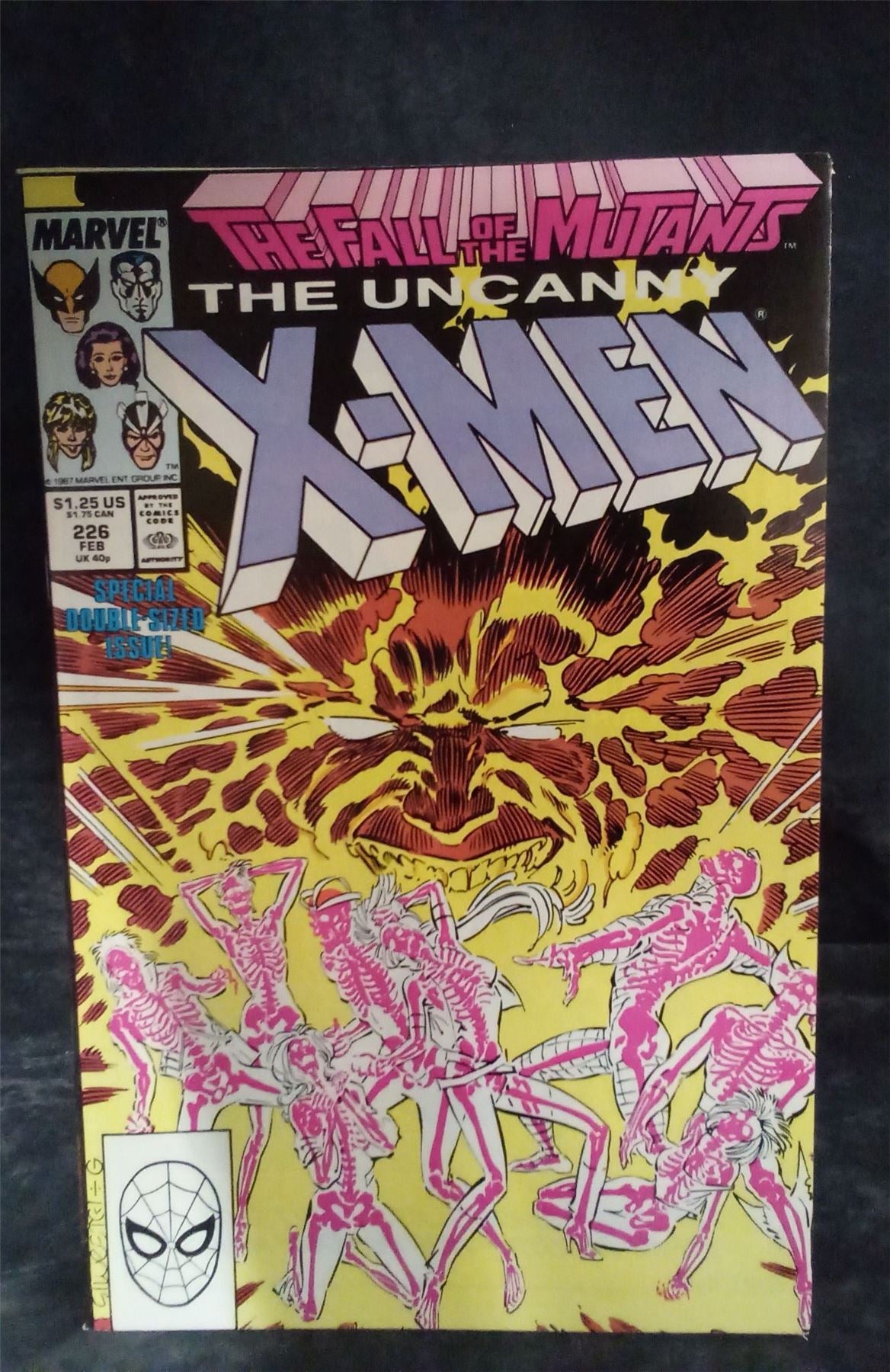 The Uncanny X-Men #226 1988 Marvel Comics Comic Book