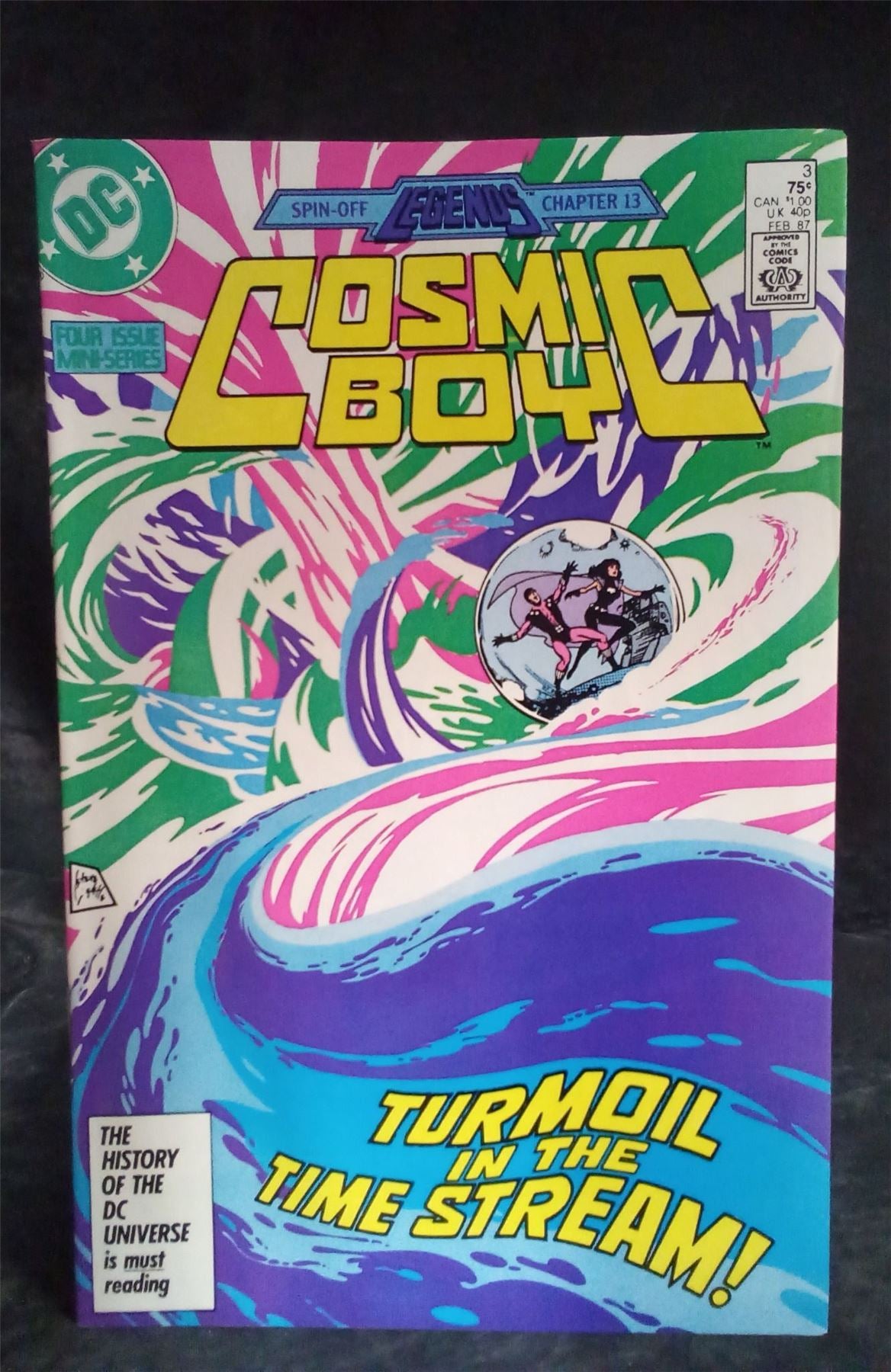 Cosmic Boy #3 1987 DC Comics Comic Book