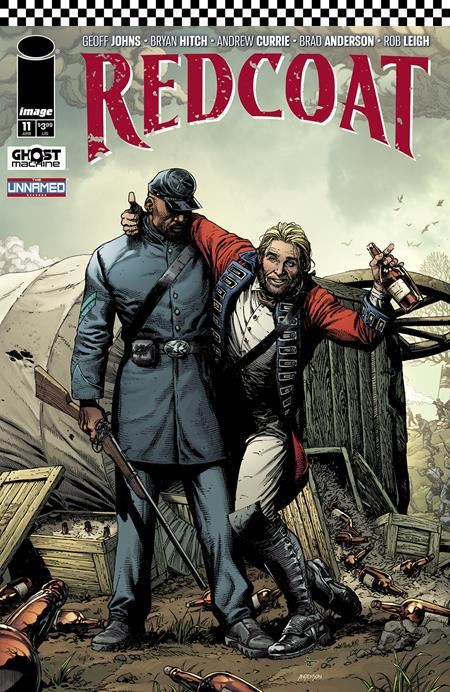 REDCOAT #11 CVR B GARY FRANK & BRAD ANDERSON VAR  Image Comics Comic Book 2025