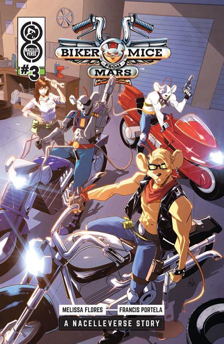 Biker Mice From Mars #3 (of 3) Cvr B Marco Renna & Andrew Dalhouse Var Oni Press Comic Book