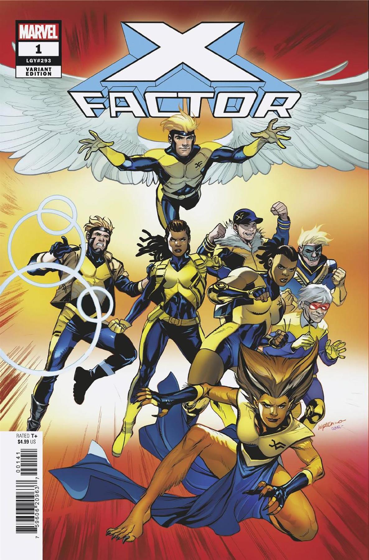 X-factor #1 Emanuela Lupacchino Var Emanuela Lupacchino Var Marvel Prh Comic Book 2024