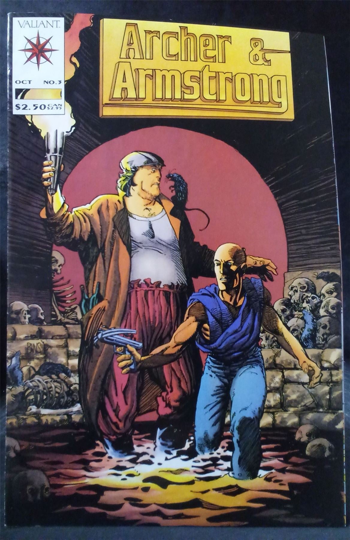 Archer & Armstrong #3 1992 valiant Comic Book