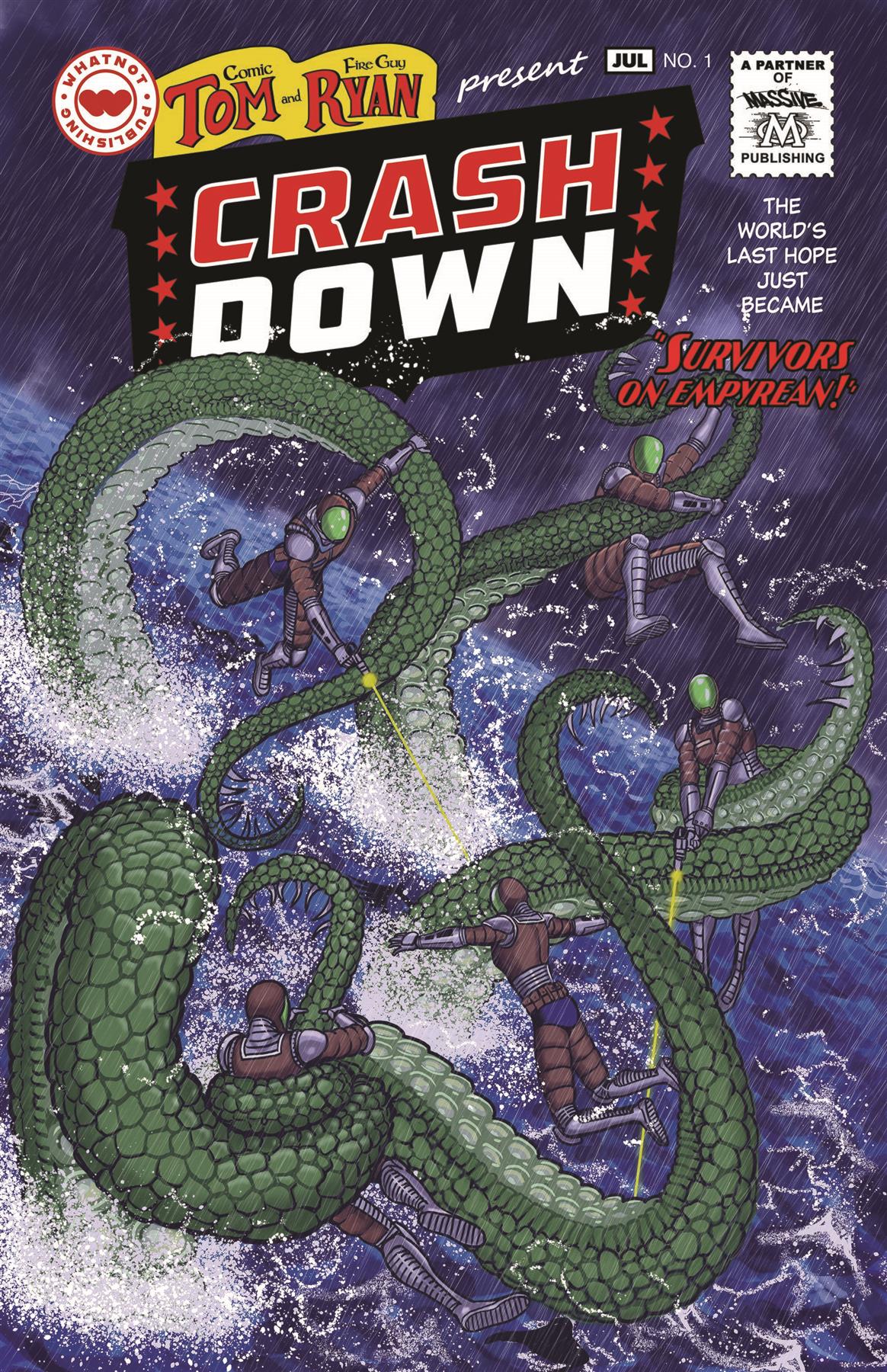 Crashdown #1 (of 4) Cvr O Maguire (mr) Massive - Whatnot Comic Book