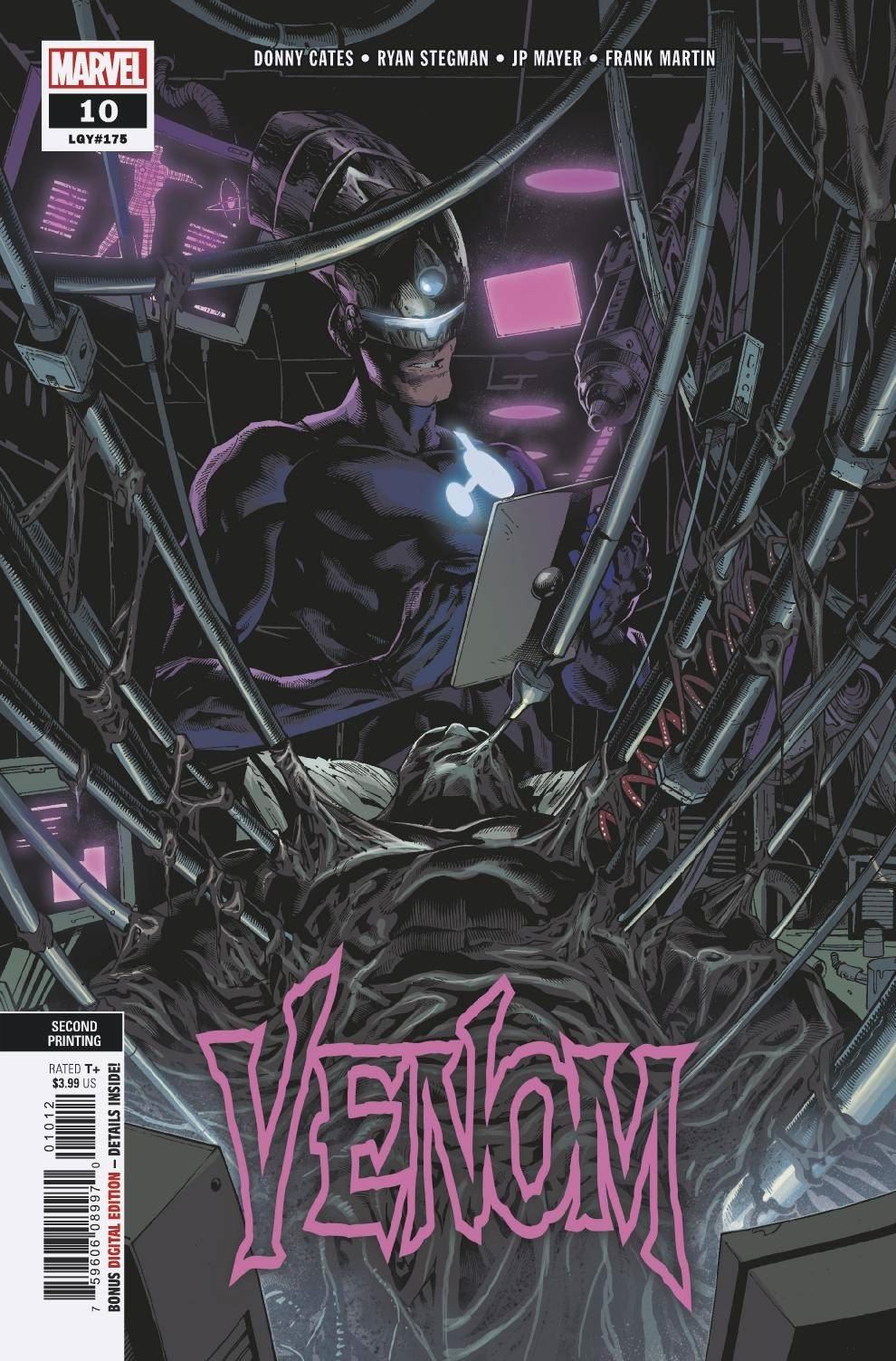 Venom #10 2nd Ptg Stegman Var Marvel Comics Comic Book