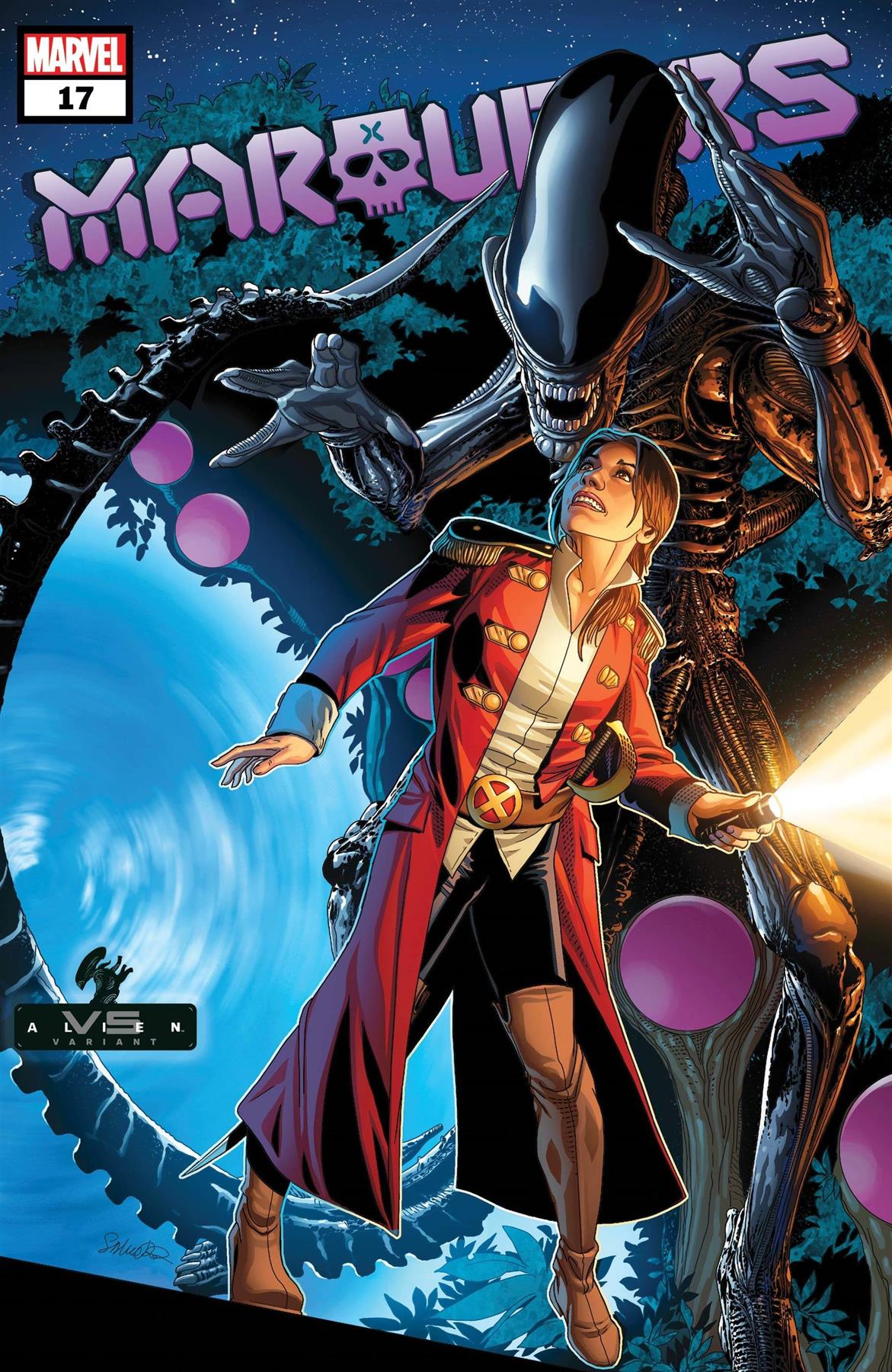 Marauders #17 Larroca Marvel Vs Alien Var Marvel Comics Comic Book