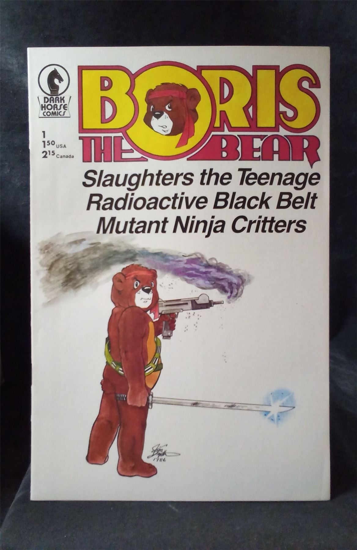 Boris the Bear #1 1986 Dark Horse Comics Comic Book