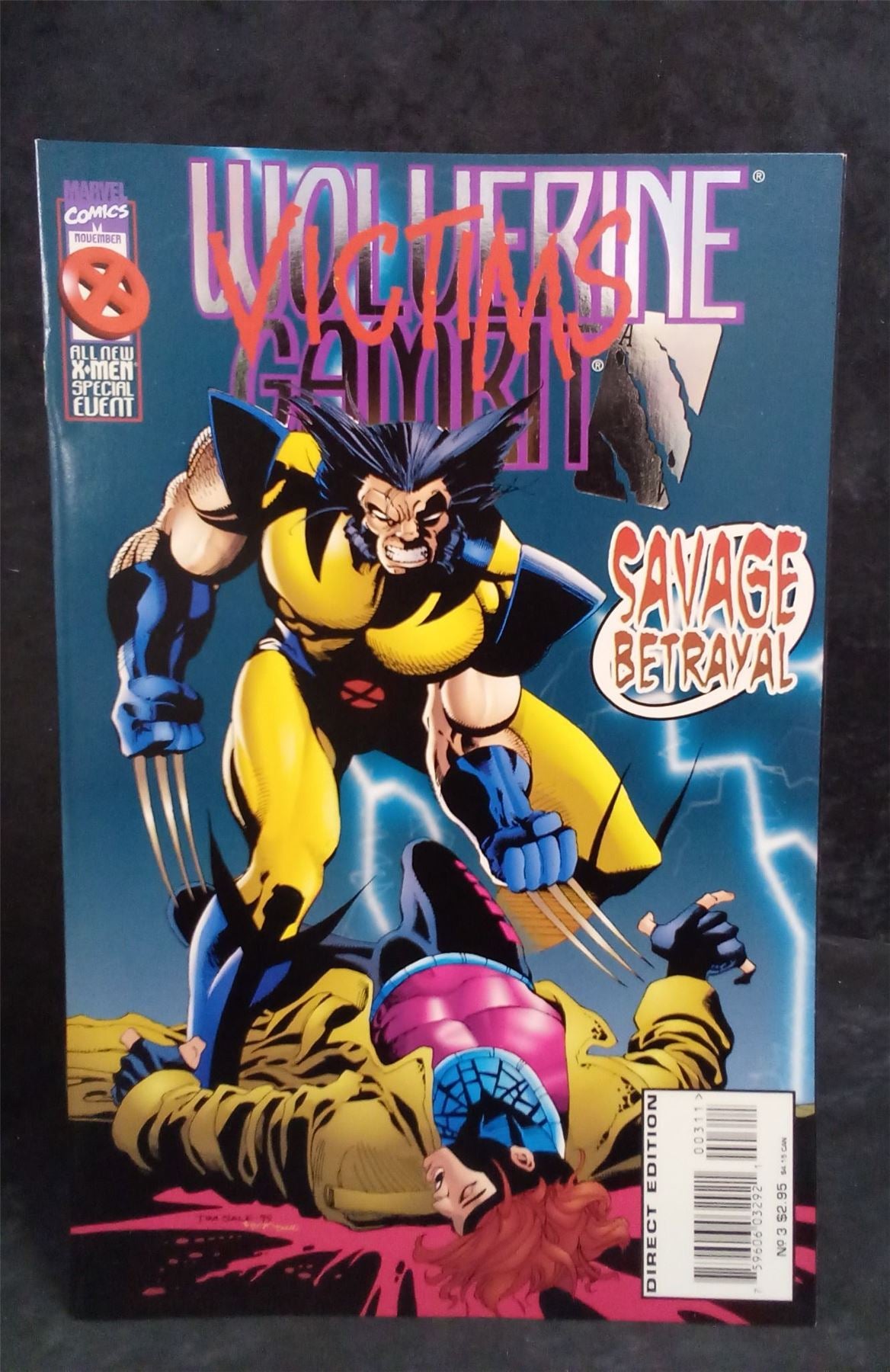 Wolverine/Gambit: Victims #3 1995 Marvel Comics Comic Book