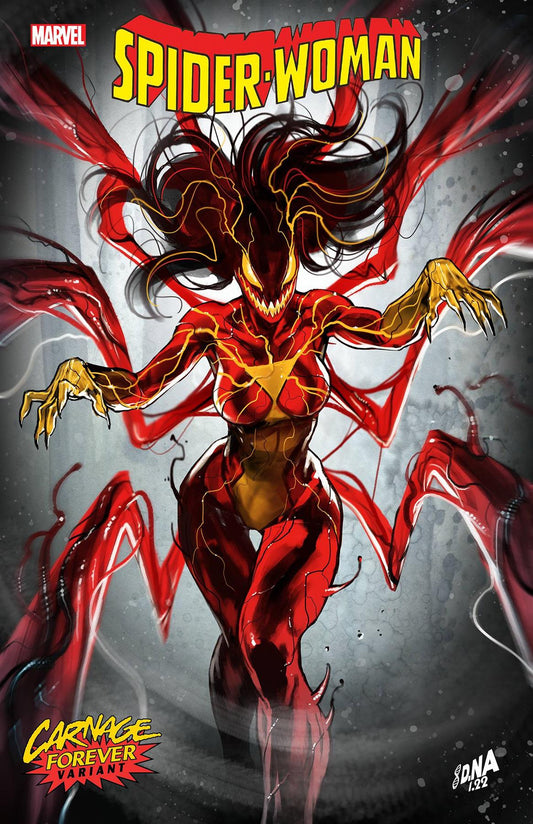 Spider-woman #21 Nakayama Carnage Forever Var (Nakayama Carnage Forever Var) Marvel Prh Comic Book 2022