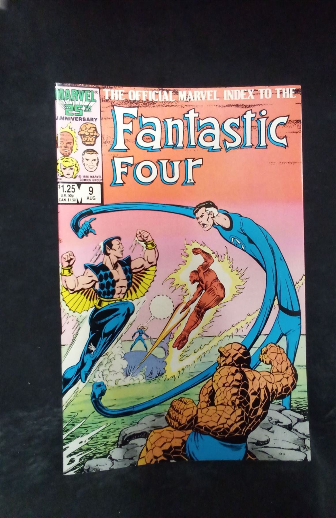 The Official Marvel Comics Index to the Fantastic Four #9 1986 Marvel Comics Comic Book