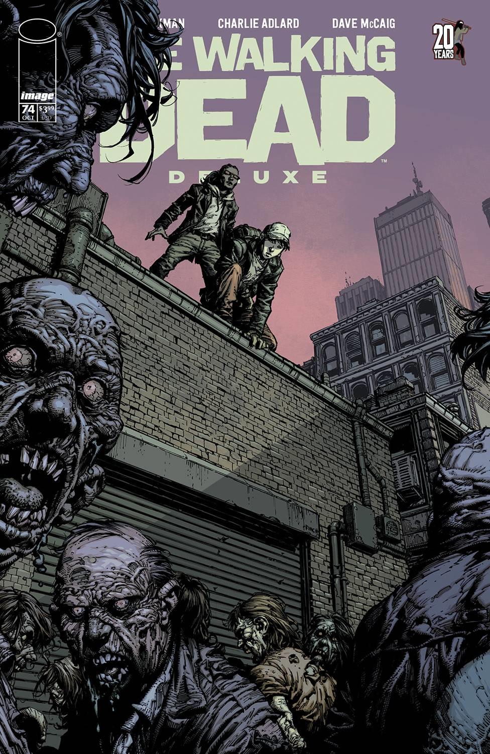 Walking Dead Dlx #74 Cvr A Finch & Mccaig (mr) Image Comics Buy-sell Comic Book