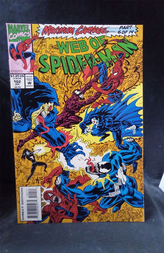 Web of Spider-Man #102 1993 Marvel Comics Comic Book