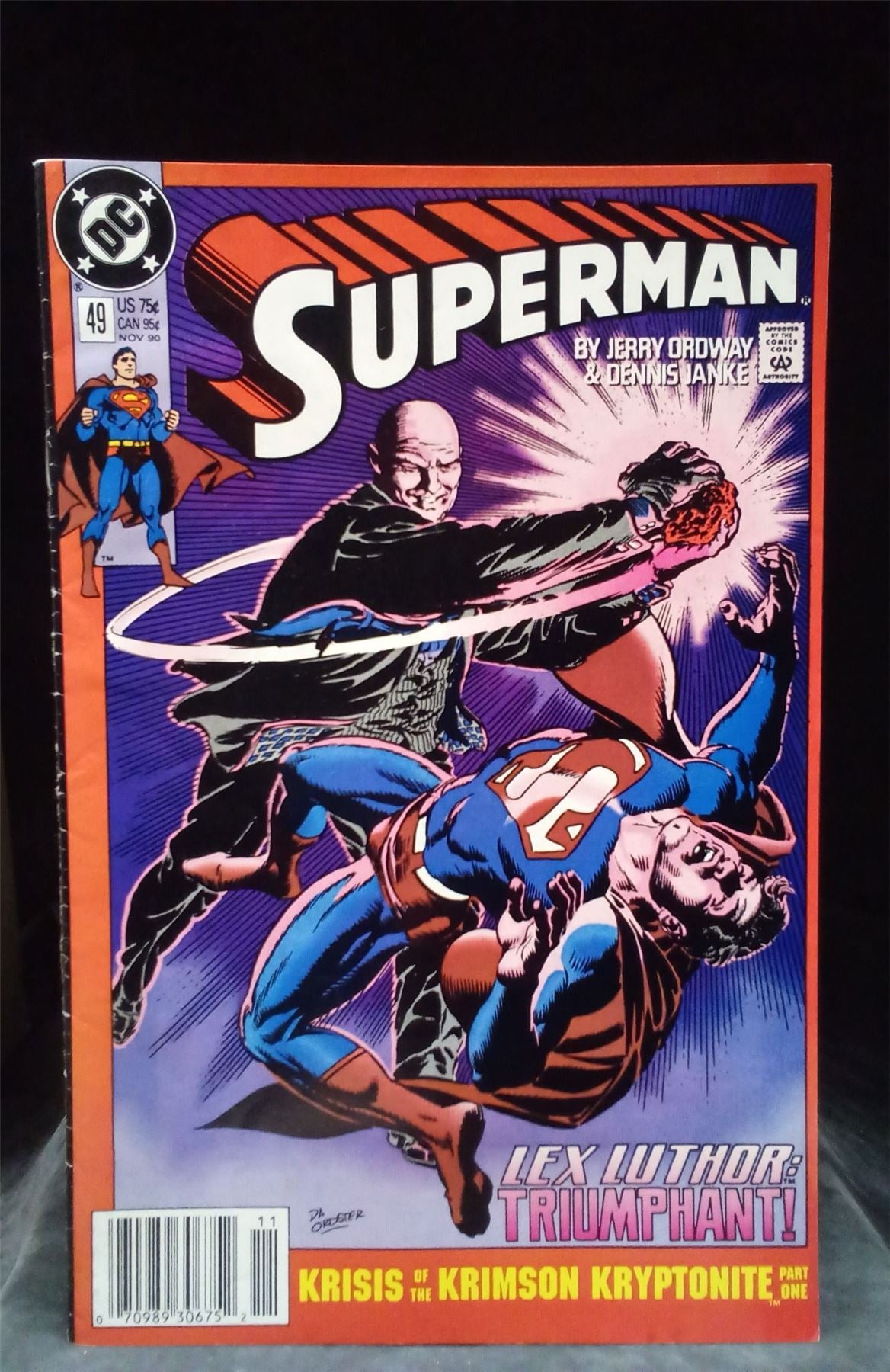Superman #49 1990 DC Comics Comic Book