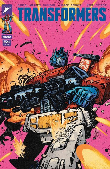 Transformers #21 Cvr B Jorge Corona & Mike Spicer Var Image Comics Comic Book
