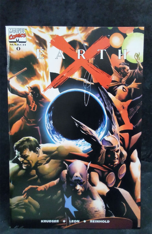 Earth X #0 Variant Cover 1999 Marvel Comics Comic Book